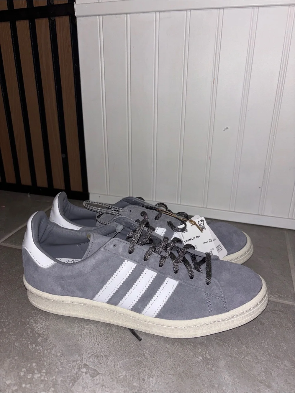 adidas Gray Men's Campus 80s Sneakers